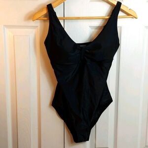 Esmara Black One Piece Swimsuit Sz 4 NWT